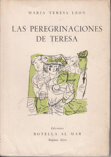 Tapa Luis Seoane Maria Teresa Leon Peregrinaciones Teresa 0