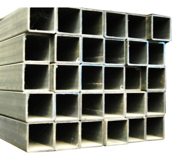 Caño Hierro Cuadrado Rectangular 40 X 60mm 3.2mm Barra De 6m 0