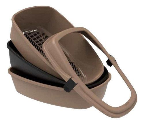 Bandeja Sanitaria Para Gato 48x36x15-20cm Alto Furba + Envio 1