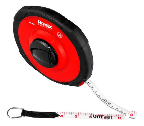 Cinta Métrica De Fibra Ronix 30mts Rh-9807  G P 0