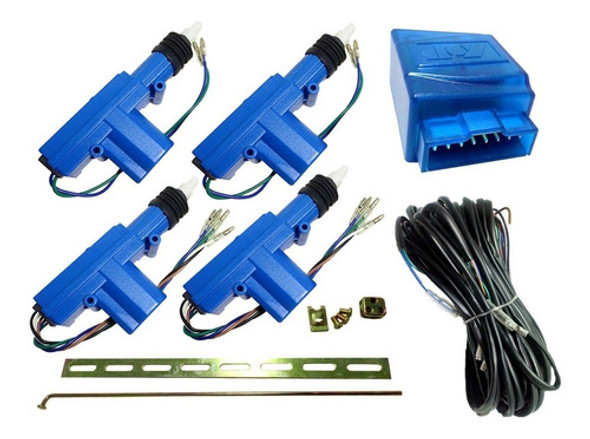 Kit Cierre Centralizado Universal 4 Puertas Joy Jc-701-4d 0