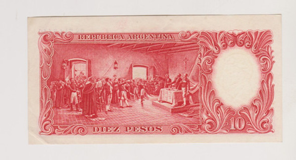 Billete Argentina 10 $ Bottero 1946 Año 1954 Muy Bueno + 1 Billete Argentina 10 $ Bottero 1946 Año 1954 Muy Bueno + 1