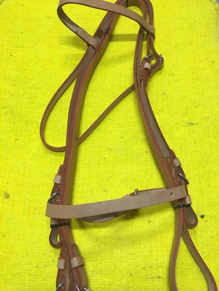 Cabezada Y Rienda De Suela Para Apero Montura Caballos 1