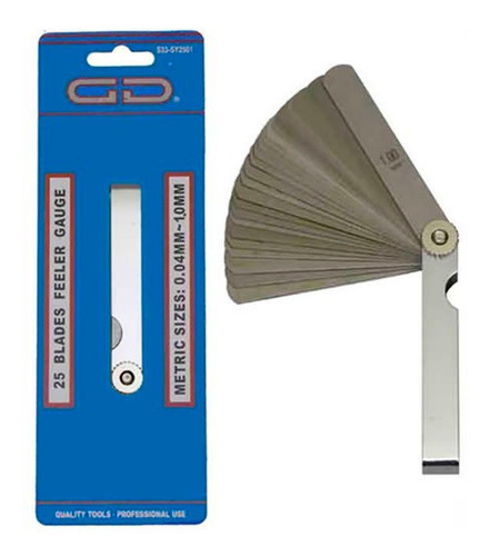 Juego De Sondas Para Válvulas Milimétricas Set X25 Gd Tools 0