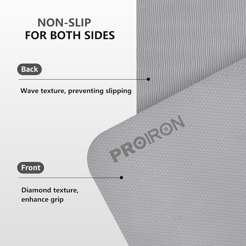 Esterilla De Yoga Plegable Proiron Para Entrenamiento En Cas 1