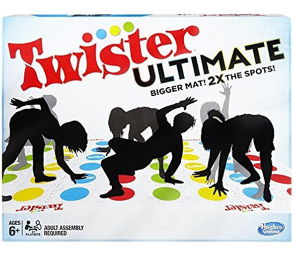 Twister Ultimate: Tapete Más Grande, Manchas Más Coloridas, 0