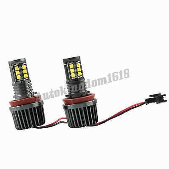 Cree Led 240w H8 Xenon 6000k Ojo De Angel Halo Anillo Lámpar 1