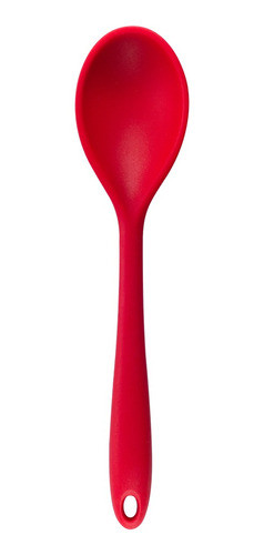 Colher De Silicone 27,5cm Vermelho Oikos 0