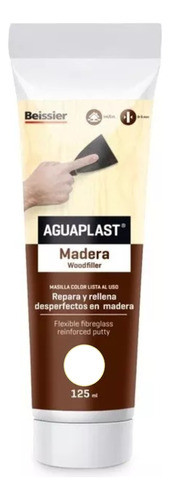 Aguaplast Masilla Para Madera Roble 125ml  Beissier 0