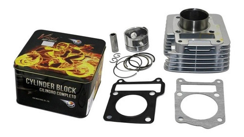 Cilindro Com Honda Nxr150 A 190cc (2004-2008) Vini Hot Part 0