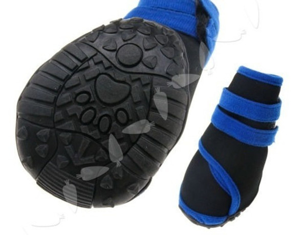 4pcs Del Perro De Animal Doméstico Zapatos Impermeables Bota 1