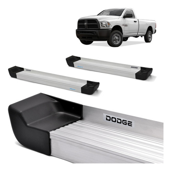 Estribo Dodge Ram 2500 Slt Cabine Simples Prime Natural 2008 0