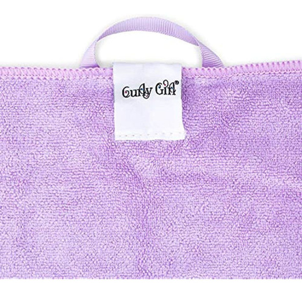 Curly Girl, Extra Grande, Toalla De Microfibra Para Cabello 1