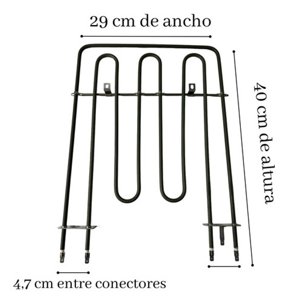Resistencia Superior Para Horno Electrico 7857 Florencia 1 Resistencia Superior Para Horno Electrico 7857 Florencia 1