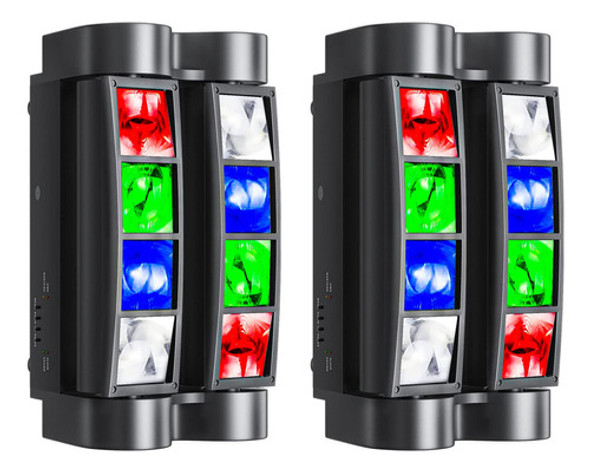 Seven Stars Luz De Dj De Cabeza Movil, 8 Vigas, Luz Led De E 0