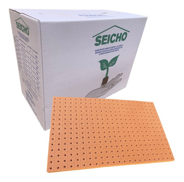 Caixa Espuma Fenolica C/ 30 Placas 345 Células Furo Alface 0 Caixa Espuma Fenolica C/ 30 Placas 345 Células Furo Alface 0