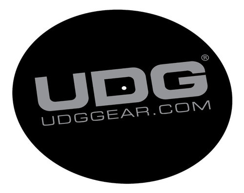 Udg Paño Para Bandeja Giradiscos Par Negro/plata U9936 0