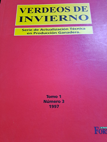 Verdeos De Invierno Tomo 1 Numero 3 1997 0