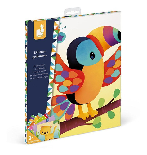 Arte 15 Laminas C/stickers J07788 Janod 0