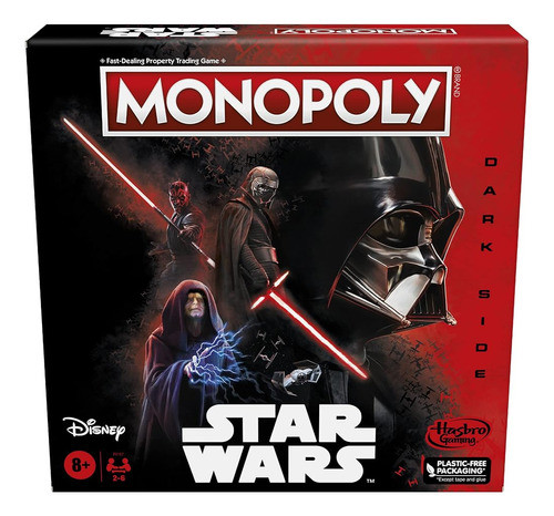 Monopoly: Disney Star Wars Dark Side Edition Juego De Mesa P 0