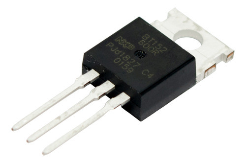 25 Tiristores Bt152-600r Scr 20a 600v To220 1