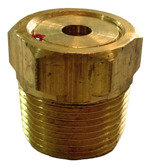 Valvula Tuerca Alivio 1/2 Seguridad P/ Termotanque Bronce X5 0