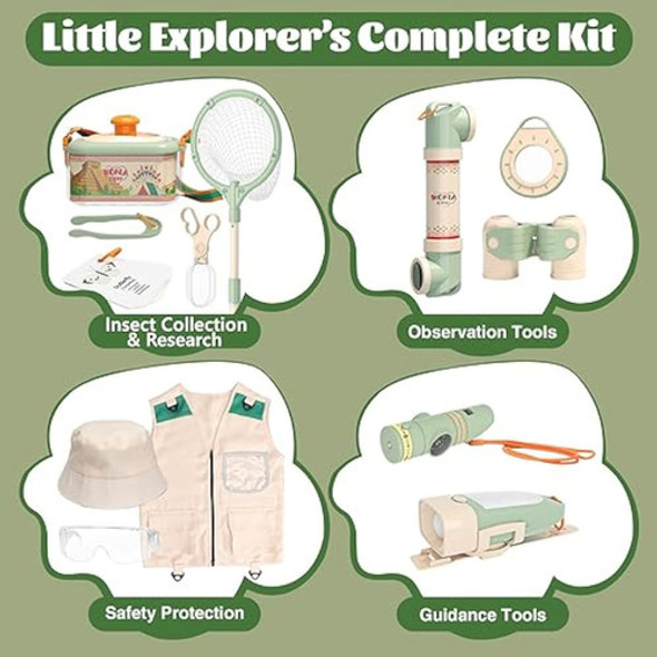 Kit De Explorador Para Niños Y Kit De Atrapador De 1