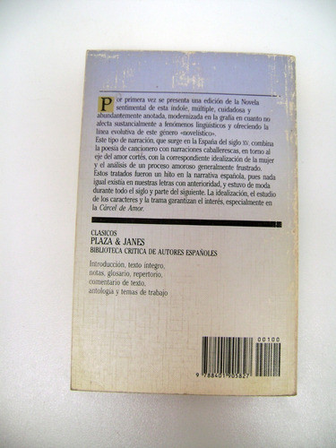 Novela Sentimental Española Fernandez Alonso P&j Boedo 1