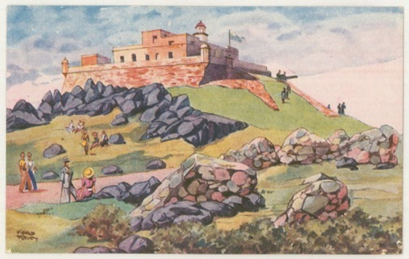 Fortaleza Del Cerro 1941 - Pierre Fossey  - Lámina 45x30 Cm. 0