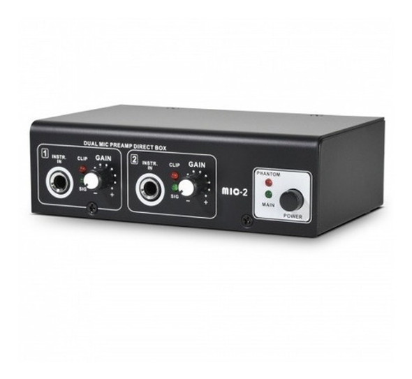 Preamplificador Mic2 2 Canales Phantom Power 0