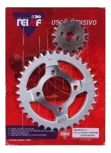 Transmision Corona Cadena Piñon Mondial Ld 110 428 36 15 1