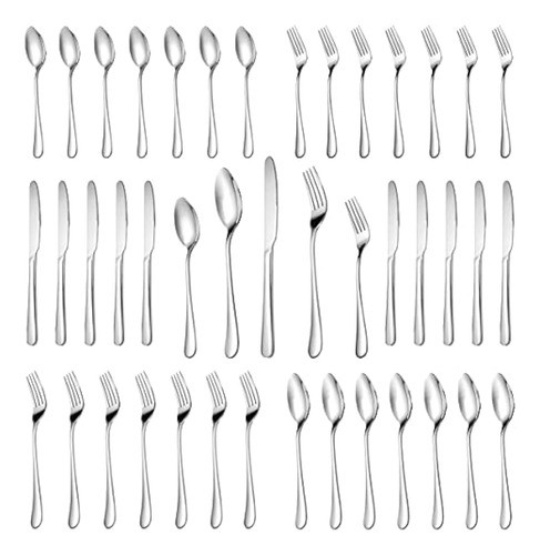 Juego De Cubiertos De 30 Piezas Servicio Para 6, Juego De Cu 0