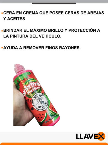 Toxic Shine Abrillantador Watermelon Pulidor Brillo  600cm 1