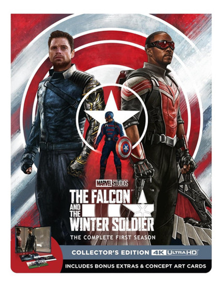 4k Ultra Hd Blu-ray Falcon And The Winter Soldier Steelbook 0