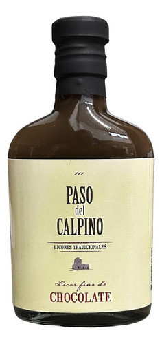 Licor Paso Del Calpino Chocolate Petaca 200 Ml 0