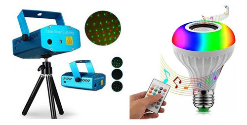 Kit Luces Discoteca, Fiestas, Dj.  Mas Barato Que Alquilar 0