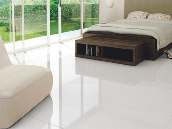 Porcelanato Pulido 60x60 Blanco Brillante Rectificado1ª Cal 1 Porcelanato Pulido 60x60 Blanco Brillante Rectificado1ª Cal 1
