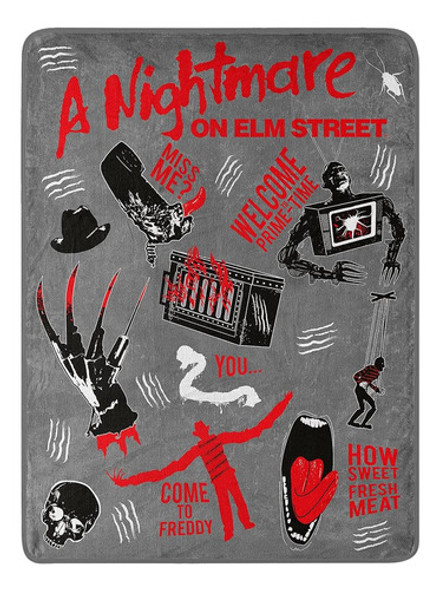 Manta Micro Raschel De Northwest Nightmare On Elm Street, 46 0 Manta Micro Raschel De Northwest Nightmare On Elm Street, 46 0