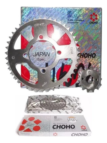 Kit Transmision Completo Choho 150 Chinas Rx Cg Titan99 Rpm 0