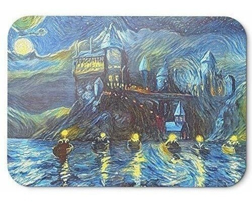 Westlake Art  Noche Estrellada Castillo Barcos Nocturnos  Al 0
