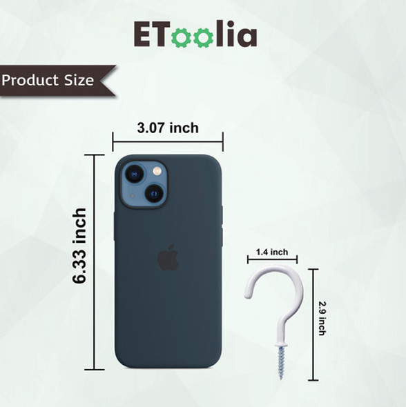 Etoolia 30 Ganchos De Techo Para Plantas Colgantes, Ganchos 1