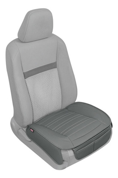 Motor Trend Funda De Asiento De Coche De Piel Sinttica Gris 0