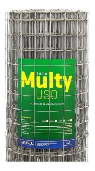 Malla Rollo 1mt Alto X25mt/li 1.9mm Tejido Electrosoldada 0 Malla Rollo 1mt Alto X25mt/li 1.9mm Tejido Electrosoldada 0