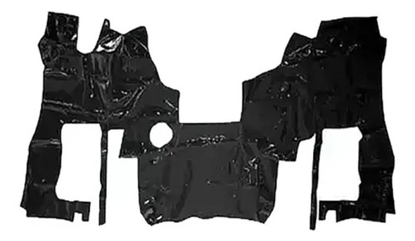 Tapete De Vinil Preto Para Scania Highline G Automatico Com 1