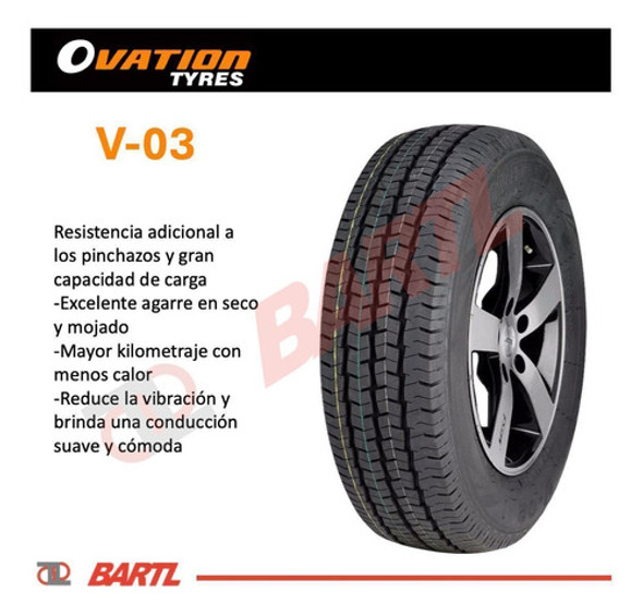 Cubierta 205/70/15 Carga Ovation V03 Neumático 1 Cubierta 205/70/15 Carga Ovation V03 Neumático 1