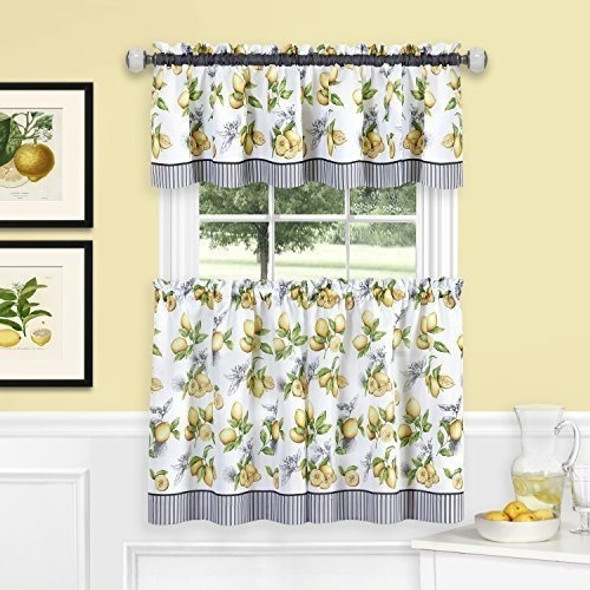 Acabados Para El Hogar - Juego De Cortinas Con Diseño De Li 0 Acabados Para El Hogar - Juego De Cortinas Con Diseño De Li 0