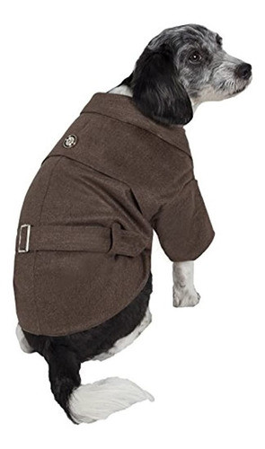 Pet Life Galore Backbuckled Diseñador De Moda Pet Dog Coat 0