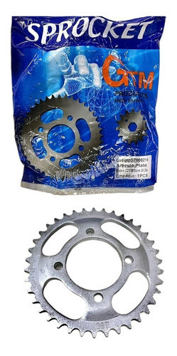 Plato P/moto Cgl 125/storm 38 Dientes, Concavo. Gtm00214 0