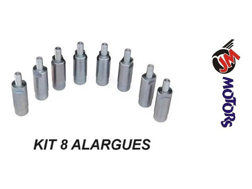 Jm Atv Kit 8 Alargues Separador Enzanchador Rueda 10x1,25mm 1