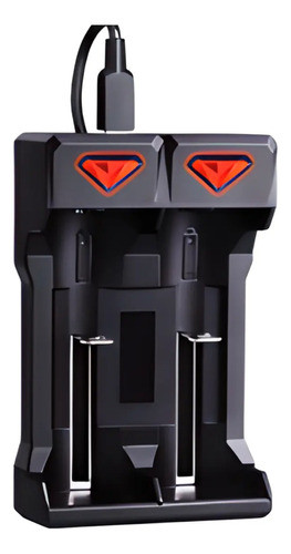 Cargador Pilas Doble Usb 4 Baterías Recargables Febo 0